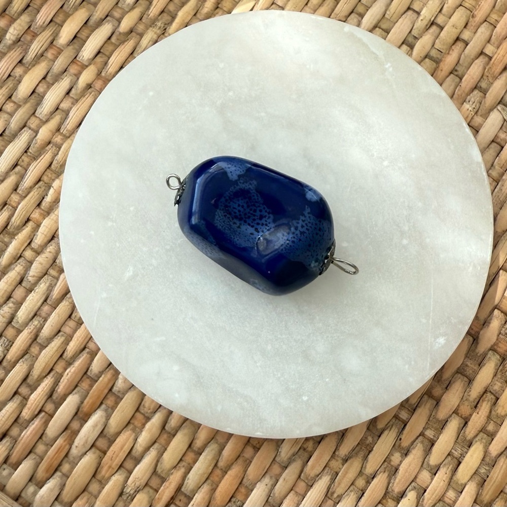 Vintage Deep Blue Pendant